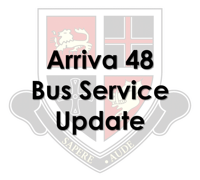 Image of Arriva 48 Bus Service Update