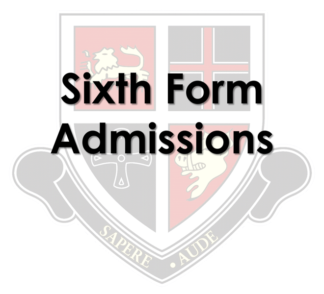 Image of Sixth Form Admissions update