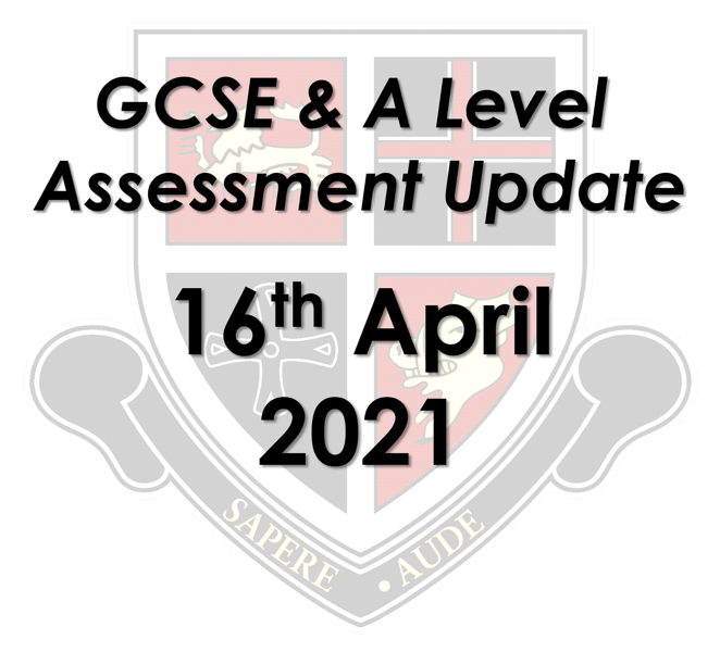 Image of GCSE & A Level Assessment Update
