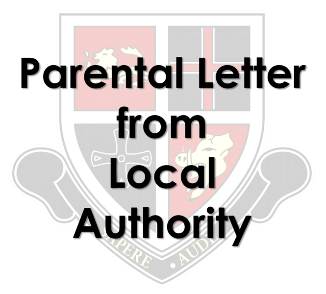 Image of Parental Letter from Local Authority