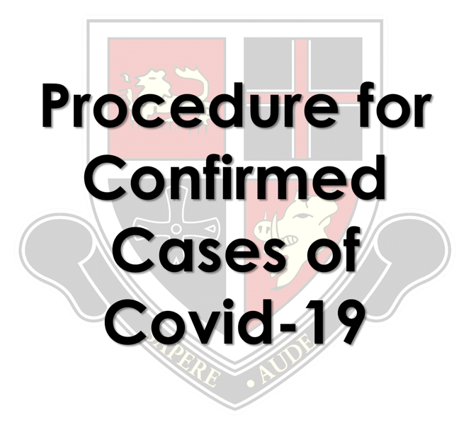 Image of Notifying parents of confirmed cases of Covid-19