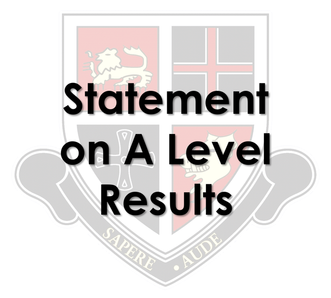 Image of Statement on A Level Results