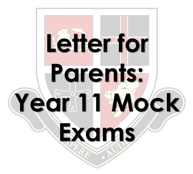 Image of Post-exam letter for parents